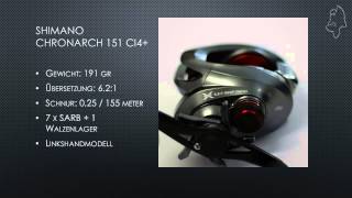 Shimano Chronarch 151 Ci4 Baitcast Rolle [upl. by Drewett]