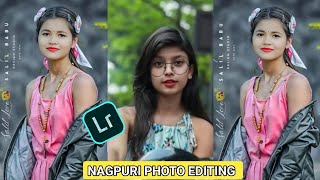 Instagram Trend Nagpuri photo Editing Video 2024 adobephotoshoplightroomphotoediting [upl. by Ecidnac]