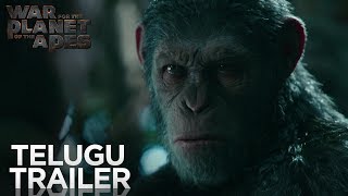 War for the Planet of the Apes  Official Telugu Trailer  Fox Star India  July 14 [upl. by Adnohs839]