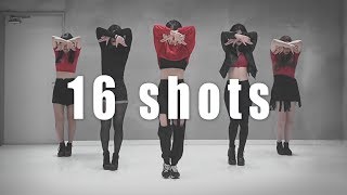 Stefflon Don  16 Shots BLACK PINK ver Dance Cover 5명  Mirrored 133 by FREE AD [upl. by Eenet407]