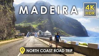 Discover MADEIRA Portugal 🇵🇹  Beautiful Coastal Roads amp Epic Mountains  4K Drive Tour [upl. by Neenej]