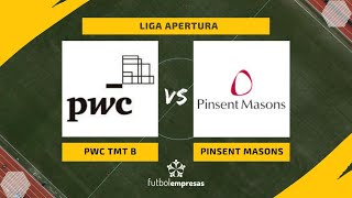 Victoria convincente de Pinsent Masons ante un PwC TMT B desdibujado en el segundo tiempo [upl. by Khalsa]