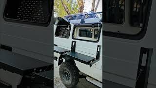 TOYOTA TROOPY LC78 Maxtrax Table And Gullwing [upl. by Latsyc]