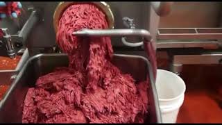 grinding meat in a blender [upl. by Irmo]