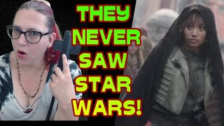 Acolyte Writer NEVER SAW STAR WARS  Makes It BETTER ripstarwars [upl. by Nahtnamas]