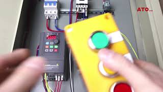 Multistage speed control of VFDmotor variable speed control [upl. by Essenaj]