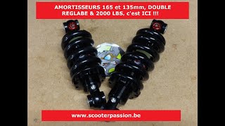 Amortisseur 2000 LBS REGLABLE et RENFORCE trottinette vsett10 nami klima [upl. by Etac360]