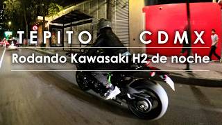 Recorrido por CDMX y sus BARRIOS más famosos en Kawasaki H2 [upl. by Adnwahsat]