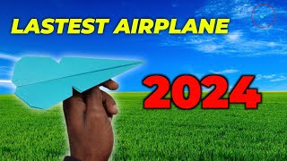 LASTEST AIRPLANE ✈️ 2024  Origami Airplane  MKM 3 [upl. by Hamimej]