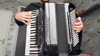 ACORDEON SETTIMIO SOPRANI ARTIST VI 45 DUPLO CASSOTO ITALY PRODUTO NOVO [upl. by Page]