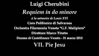 Cherubini  Requiem in do m  VII Pie Jesu  Coro Polifonico di Salvarosa [upl. by Areval43]