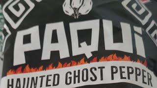 eating a bag of paqui ghost pepper chips [upl. by Krid]