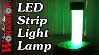 How to build an LED lamp with LED Strip Lights [upl. by Apur]