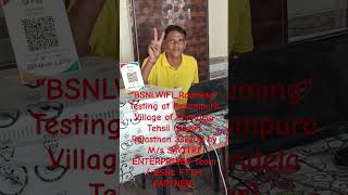 BSNLWiFiRoaming Testing for BSNL BHARAT FIBRE Customers  Only BSNL providing WIFI ROAMING [upl. by Aicatsan]