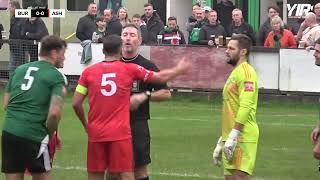 Highlights  Burgess Hill Town FC 21 Ashford United FC  21124 [upl. by Amla44]