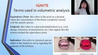 Titrimetric Methods of Analysis  Analytical Chemistry [upl. by Eeralih526]