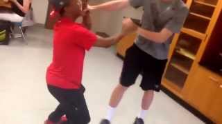 White dude gets jumped but wins still [upl. by Anij]