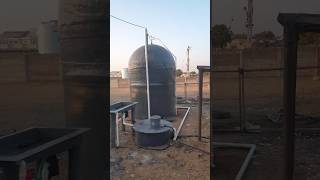 Sanjeevani Biogas Plant waste to energy biogasplant organicfertilizer freegas gobargas [upl. by Nivar]