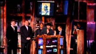 AC DC accepts award Rock and Roll Hall of Fame inductions 2003 [upl. by Colson881]