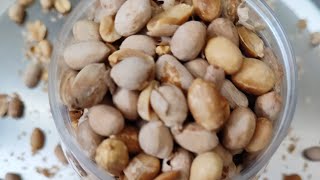 salted peanuts recipe  crunchy peanuts recipe  salted roasted peanuts [upl. by Nnylyak679]