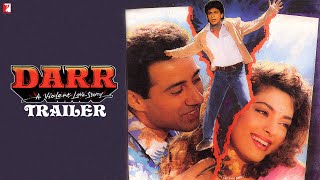 Darr  Official Trailer  Shah Rukh Khan Juhi Chawla Sunny Deol Anupam Kher Tanvi  Yash Chopra [upl. by Chesney604]