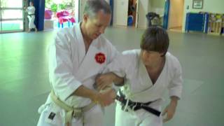 Seisan bunkai as taught by Tim Kelley Sensei [upl. by Mak]