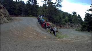 Rally Acropolis 2012 SS17 Ziria 2avi [upl. by Ttereve]