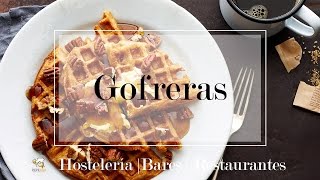 Gofreras Receta para unos gofres 100 perfectos  PepeBarcom [upl. by Airak]