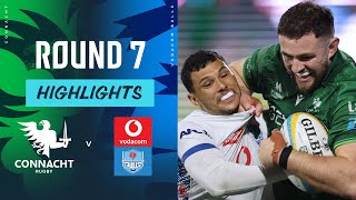 Connacht v Vodacom Bulls  Highlights  Round 7  URC 202425 [upl. by Orola489]