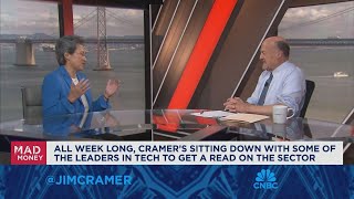 AMD CEO Lisa Su goes oneonone with Jim Cramer [upl. by Philipp739]