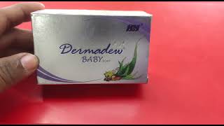 Dermadew Baby Soap  Dermadew XL Baby Soap  Dermadew Baby Soap uses benefit Review Hindi [upl. by Lenuahs628]