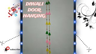 Side Door Hanging DIY DIWALI DIY Tonniartandcraft MissHosiyarshorts trendingshortsvideos [upl. by Jacquelin262]