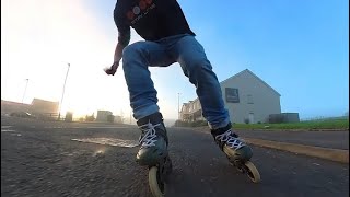 Flying on inline skates 🔥 Oxelo MF900 [upl. by Bega634]