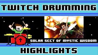 Solar Sect of Mystic Wisdom From Touhou Drum Cover  The8BitDrummer [upl. by Ahseenal]