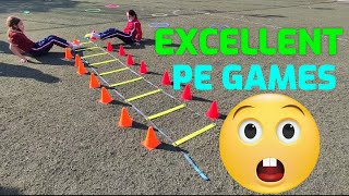 Excellent Pe games and activities for physical education teacher and school [upl. by Polard]