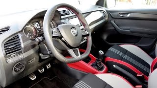 Interior New Škoda Fabia Combi Monte Carlo 2017 [upl. by Brunhild745]