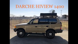 ルーフトップテント DARCHE HIVIEW 1400 [upl. by Alleahcim]