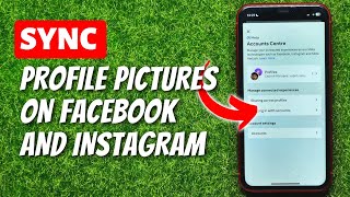 How To Sync Profile Pictures On Facebook And Instagram [upl. by Enelrihs]