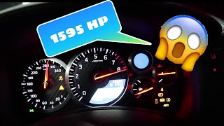 NISSAN GTR 1595 HP 😱 RECORD BELGIUM ON THE DYNO JIMMY [upl. by Yhcir41]