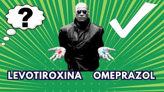 Cómo tomar levotiroxina y omeprazol [upl. by Soirtemed760]