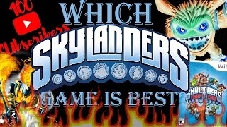 Which Skylanders Game Is The Best ft Many Skytubers  100 Subscriber Special [upl. by Uttasta]