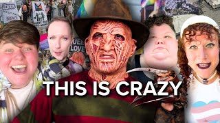 Reacting to Insane Woke TikToks Halloween Special [upl. by Pesek150]