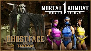 Mortal Kombat 1 GHOSTFACE Gameplay and Season 1 Invasion [upl. by Lewap836]