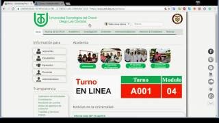 Video Tutorial sobre Solicitudes y Turnos en la UTCH [upl. by Strep]