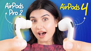 AirPods 4 vs AirPods Pro 2 Watch Before Buying [upl. by Anisamoht]