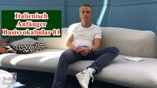 Italienisch lernen Video 03 Teil 1  Italienisch wichtige Wörter  Vokabeln schnell lernen [upl. by Rol]