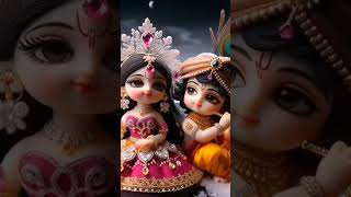 🙏Cute baby balroop of Krishna ji and Radha ji status viralvideo💖 shortsfeed👌 [upl. by Eerdua]