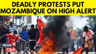 Mozambique Unrest  Clashes In Mozambique After Opposition Leader Calls For Protest  N18G [upl. by Notsehc]