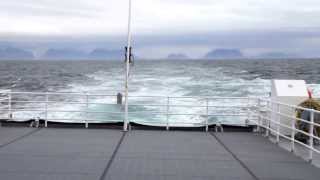 Touring Lofoten The MoskenesBodø ferry [upl. by Anirrok]