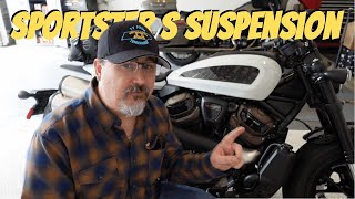 How To Adjust Sportster S Suspension [upl. by Aspasia]